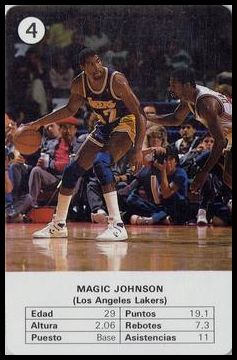 1988 Fournier NBA Estrellas 4 Magic Johnson.jpg